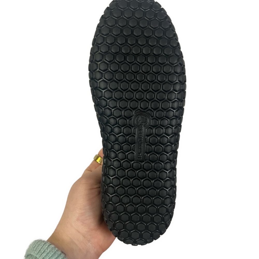 L’Amour Des Pieds NEW Zarrial Bedazzled Black Leather Slip On Sneakers- Size 6.5 - Picture 6 of 9
